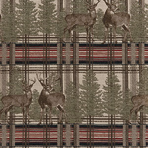 Heartland Fabrics Standard 16-146 White Tail Fabric